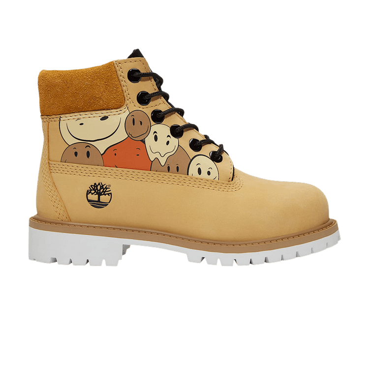 Timberland 6 Inch Premium Junior 'Shades of Happiness - Wheat'