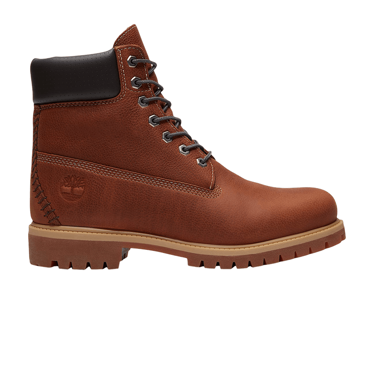 Timberland 6 Inch Premium Waterproof Boot ' Rust Dark Grey'