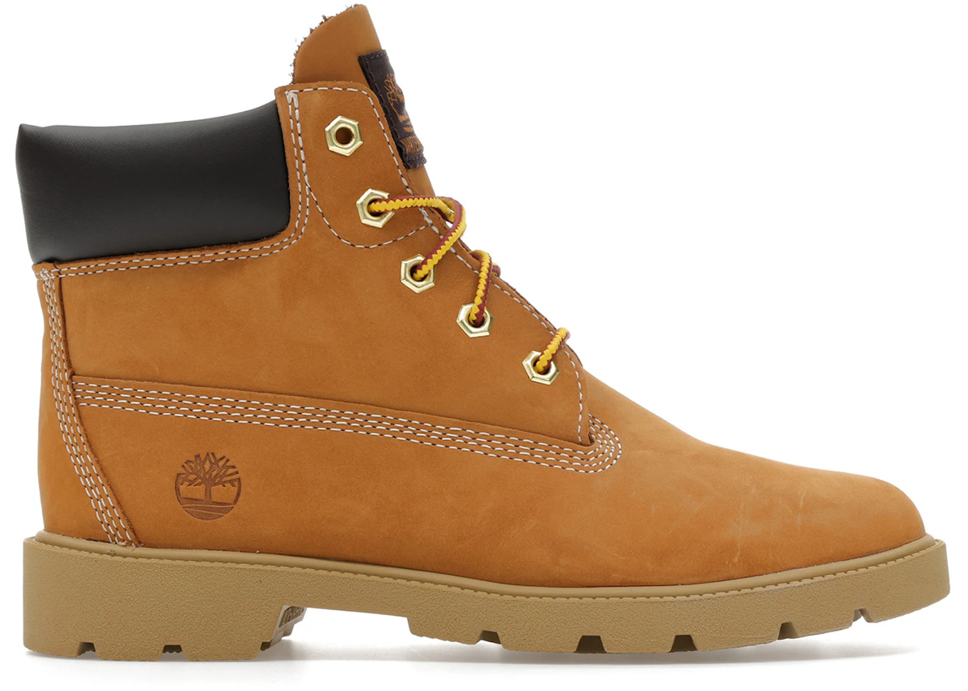 Timberland 6" Classic Waterproof Boot Wheat Mesh Lining (GS)