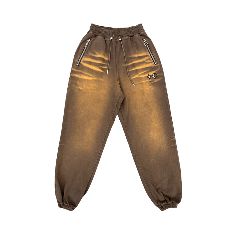Thug Club Two Tone Washed Jogger Pants 'Olive'