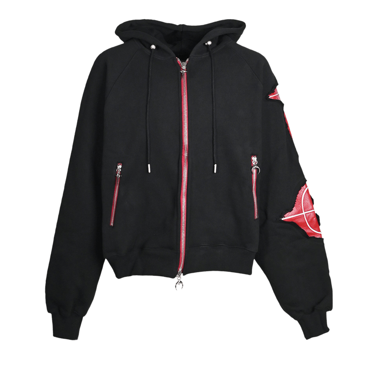 Thug Club New Rock Zip-Up Hoodie 'Black'