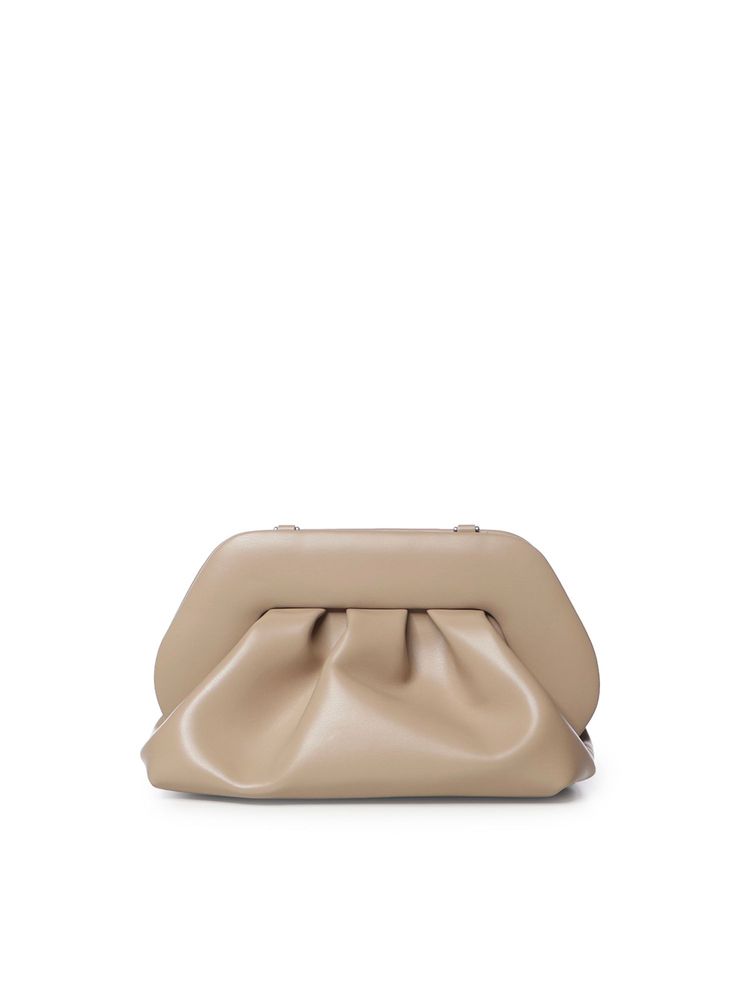 Themoirè Pleated Frame Shoulder Bag