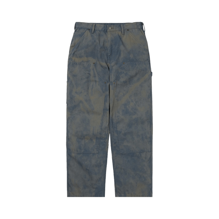 thisisneverthat Bleached Double Knee Pant 'Blue'