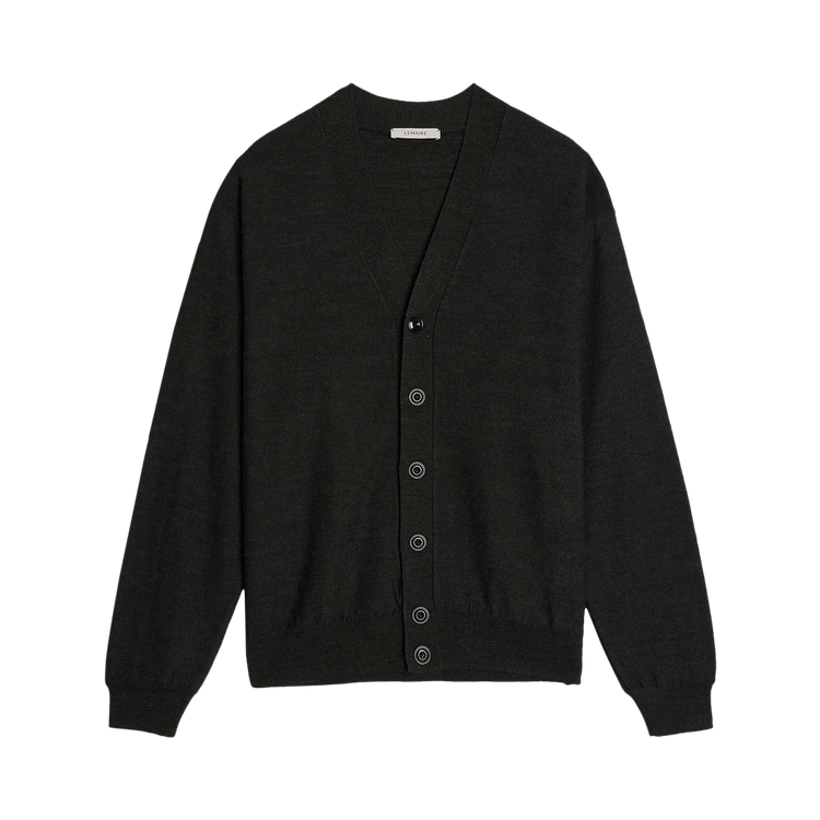 Lemaire Relaxed Twisted Cardigan 'Anthracite'
