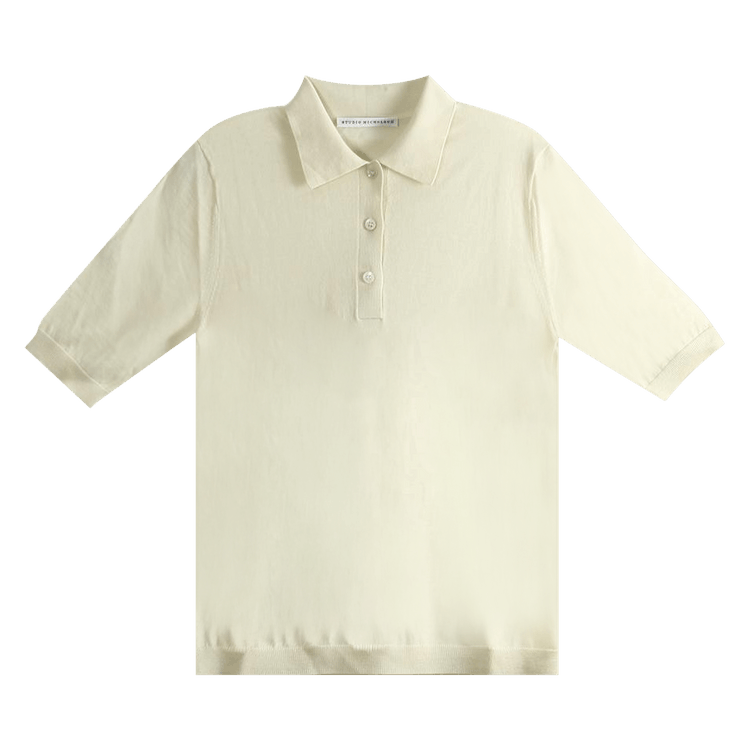 Studio Nicholson Short Sleeve Polo Knitwear