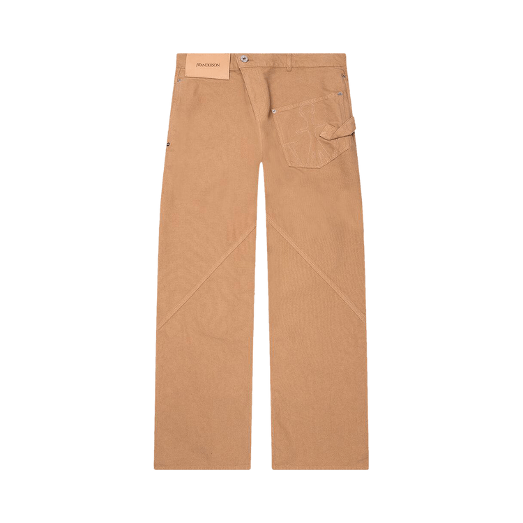 JW Anderson Twisted Workwear Trousers 'Natural'