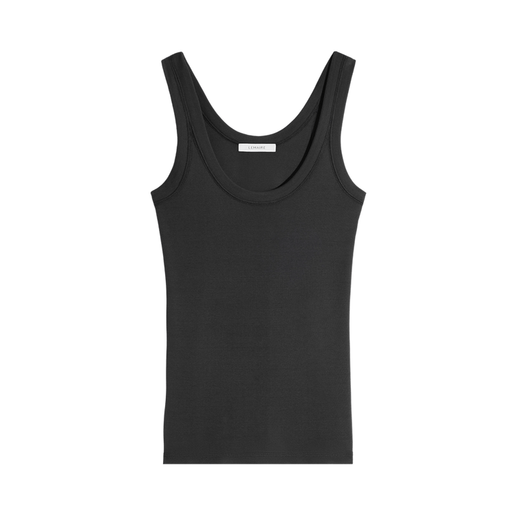 Lemaire Jersey Rib Tank Top 'Squid Ink'