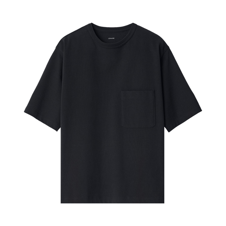 Lemaire Boxy Tee 'Black'