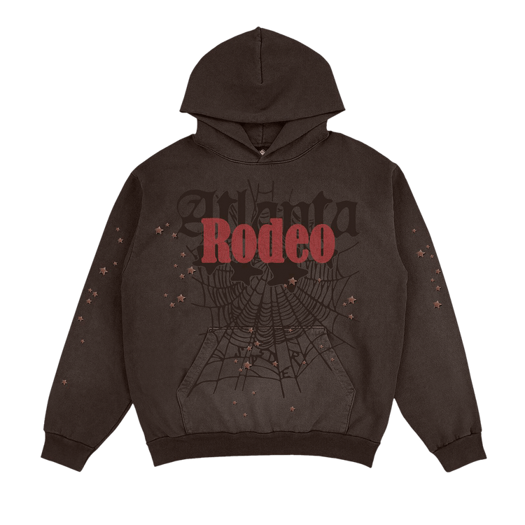 Cactus Jack by Travis Scott x Sp5der Days Before Rodeo Hoodie 'Brown'