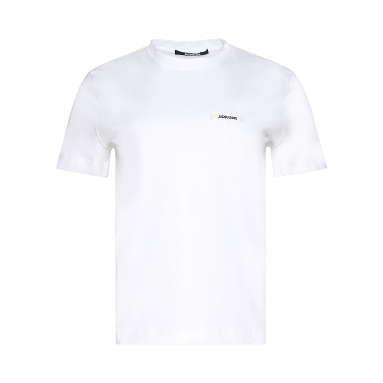 Jacquemus Le T-Shirt Gros Grain 'White'