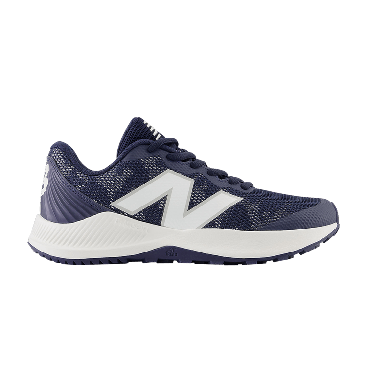 New Balance FuelCell Trainer v7 TF Big Kid 'Team Navy Optic White'