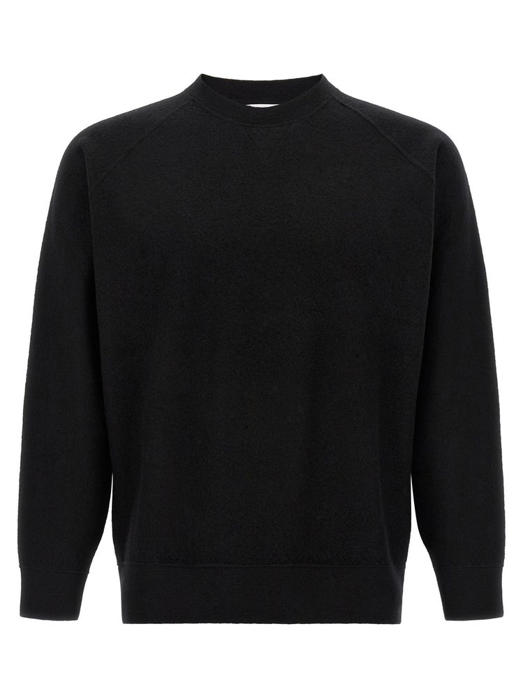 Oliver Lattughi Raglan Crewneck Knitted Sweater
