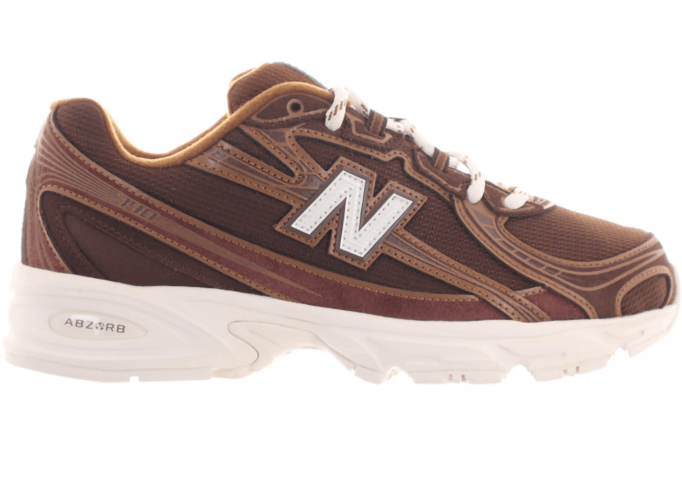 New Balance 740 Pumpernickel Brown Off White