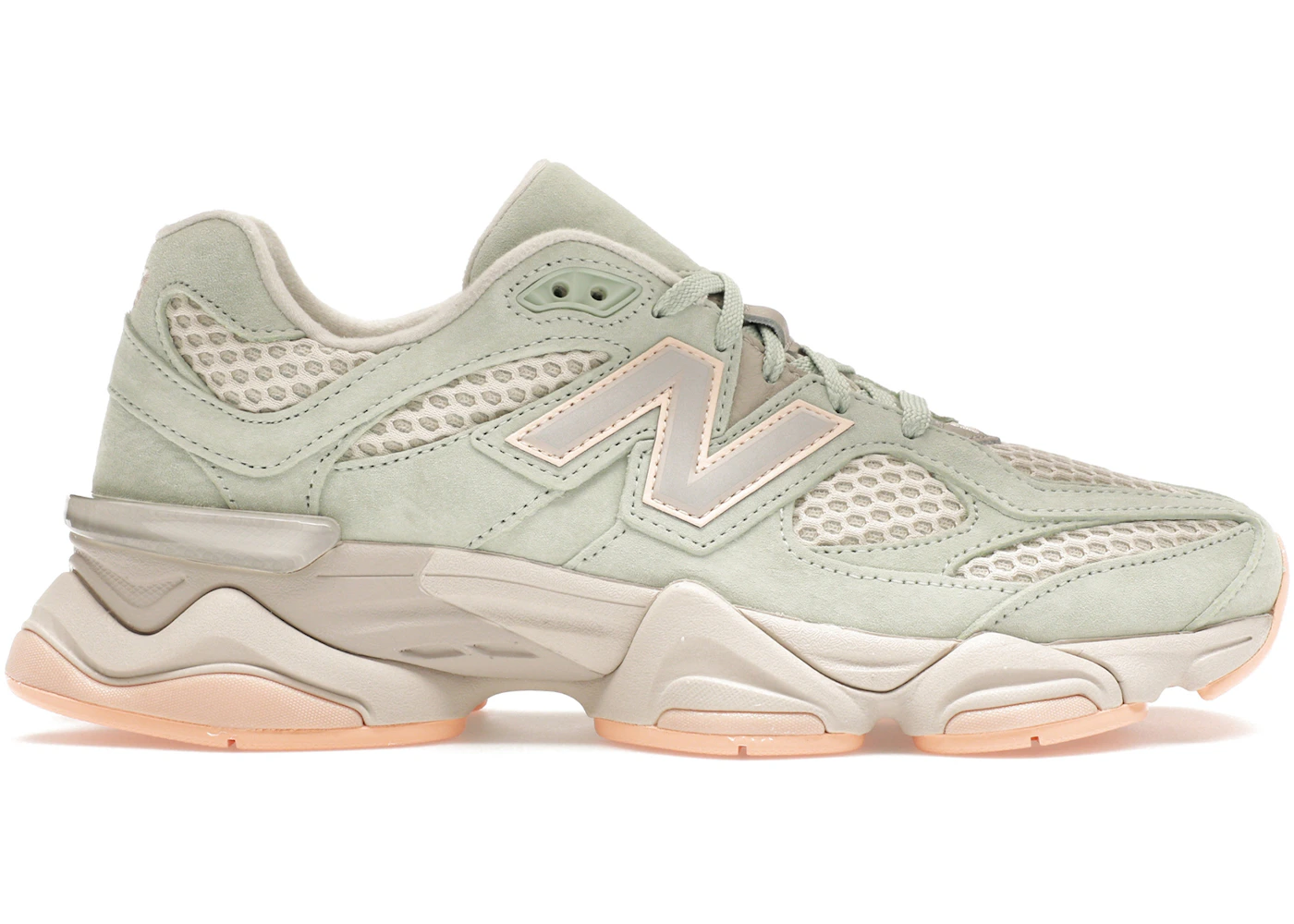 New Balance 9060 The Whitaker Group Missing Pieces Silver Moss Green
