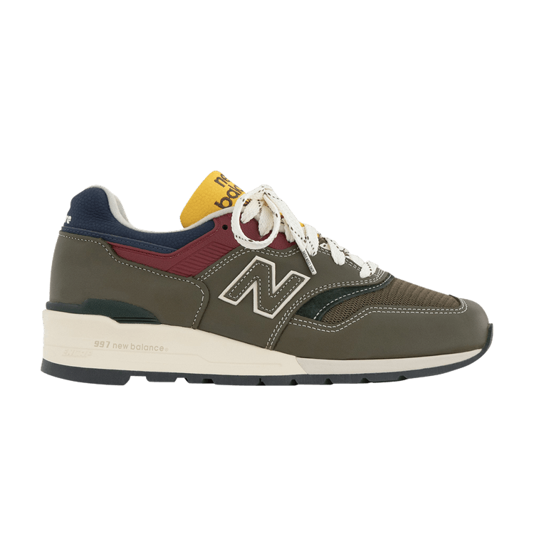 Aimé Leon Dore x New Balance 997 Made in USA 'Dark Moss Angora'