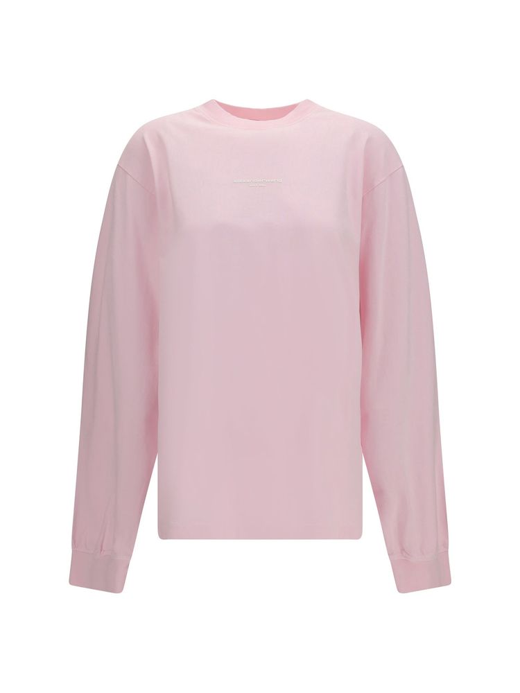 Alexander Wang Crewneck Long-Sleeved T-Shirt