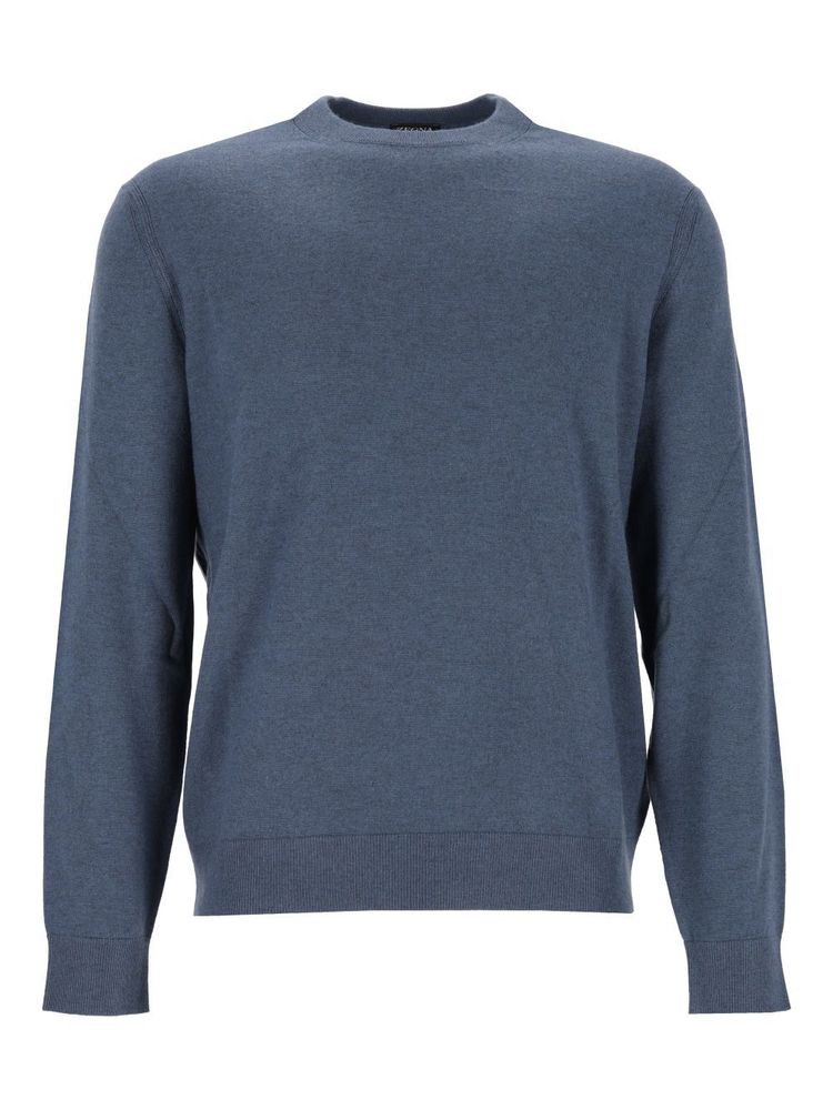 Zegna Crewneck Knitted Sweater