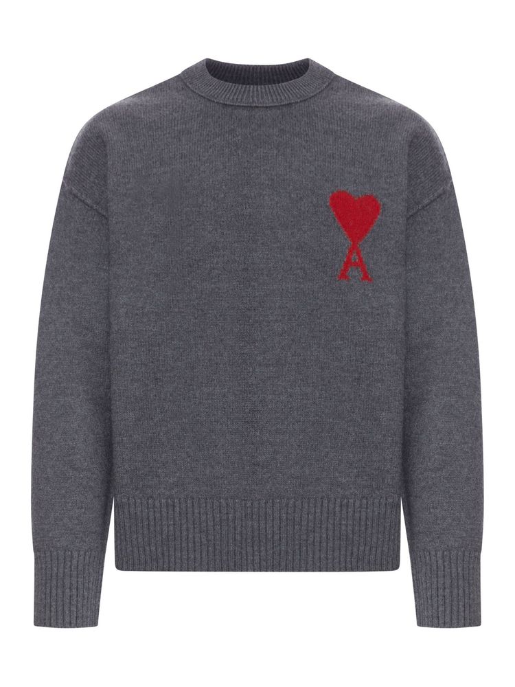AMI Paris Ami de Coeur Crewneck Jumper