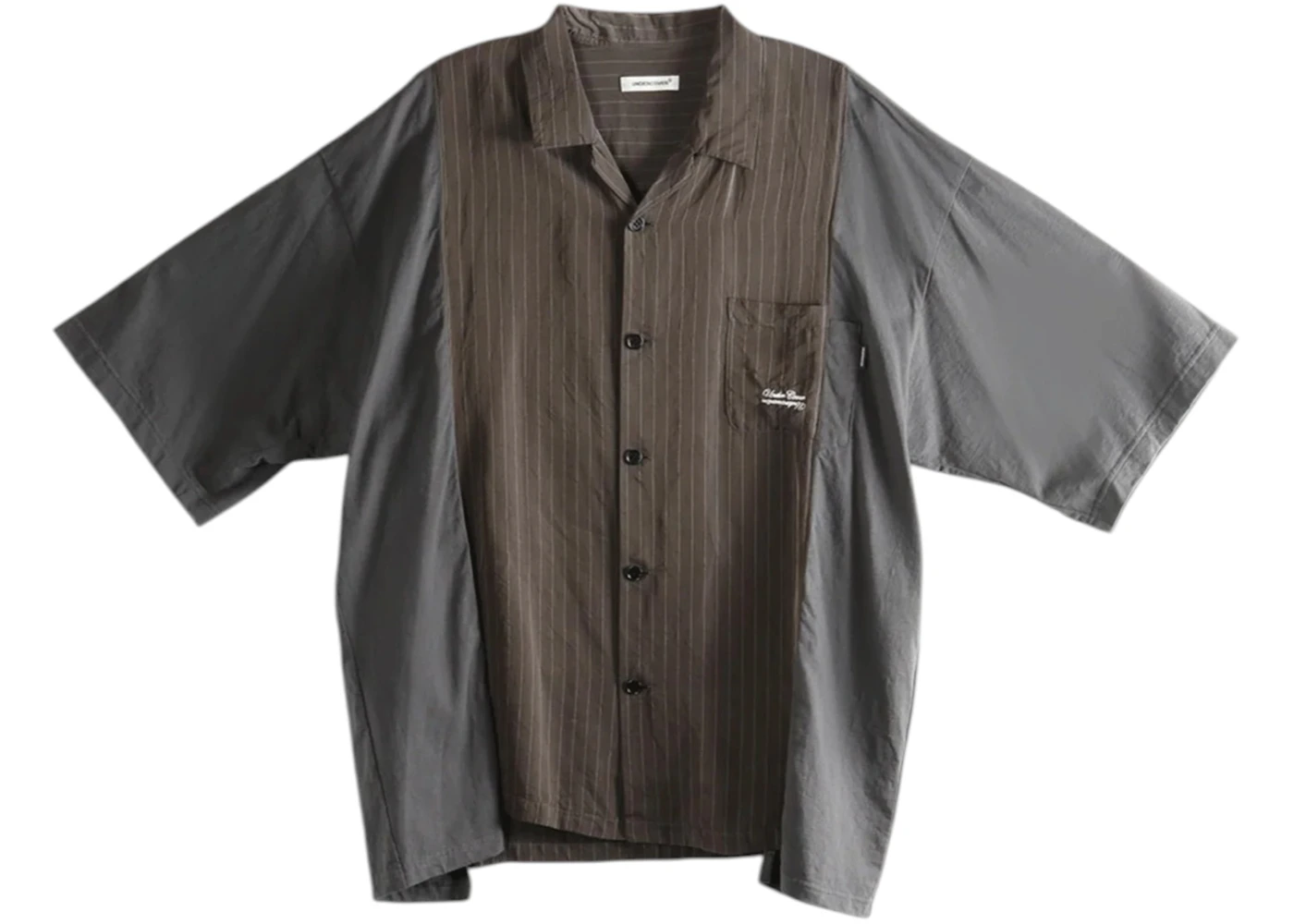 Undercover Loose Fitting Shirt Brownt