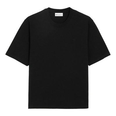 AMI Tone-on-Tone Heart Logo Embroidered T-Shirt 'Black'