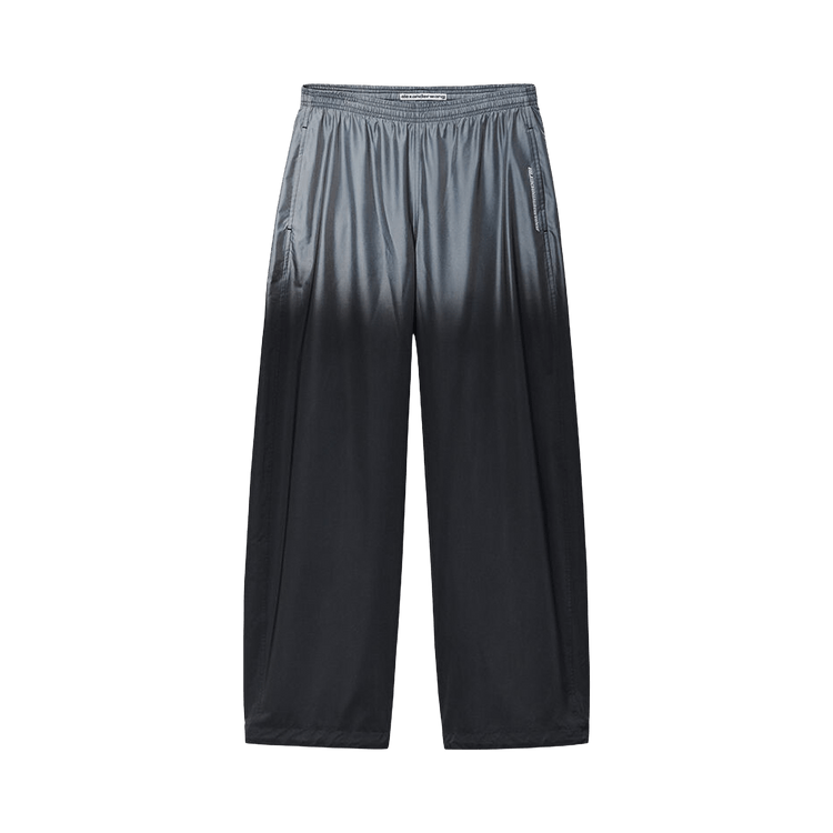 Alexander Wang Reflective Mid-Rise Track Pant 'Silver/Black'