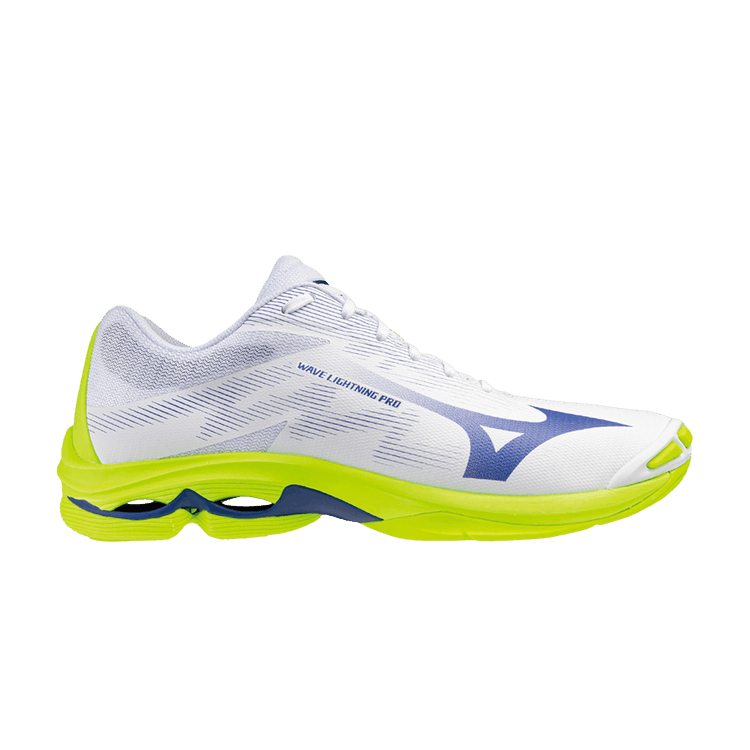 Mizuno Wave Lightning Pro 'White Blie Yallow'