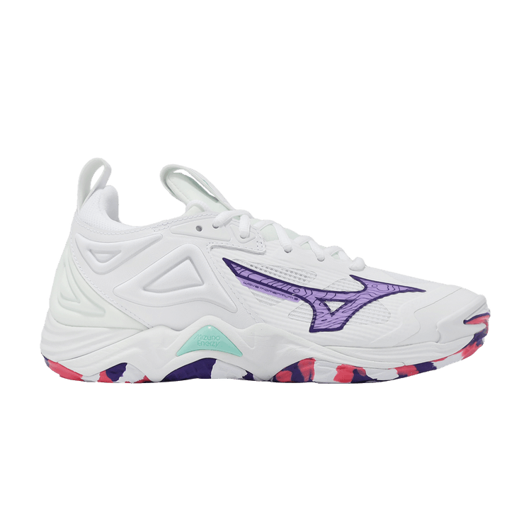 Mizuno Wmns Wave Momentum 3 'White Violet Indigo'