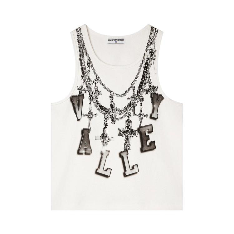 Vale Forever Chain Tank 'White'