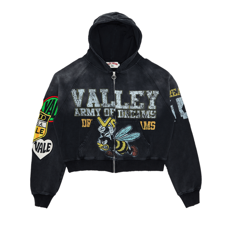 Vale Forever Army Zip Up [] 'Black'