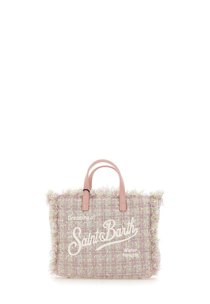 Mc2 Saint Barth Vanity Mini Tweed Tote Bag