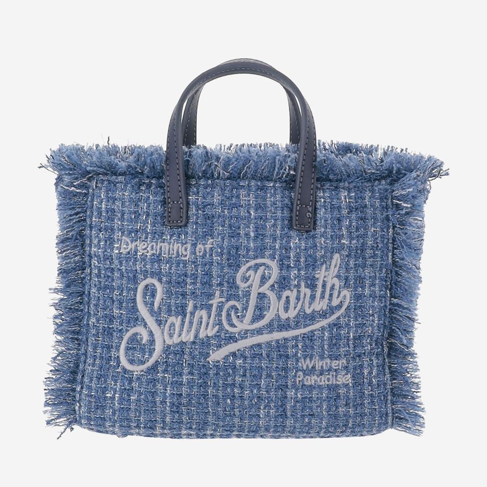 Mc2 Saint Barth Tweed Mini Tote Bag