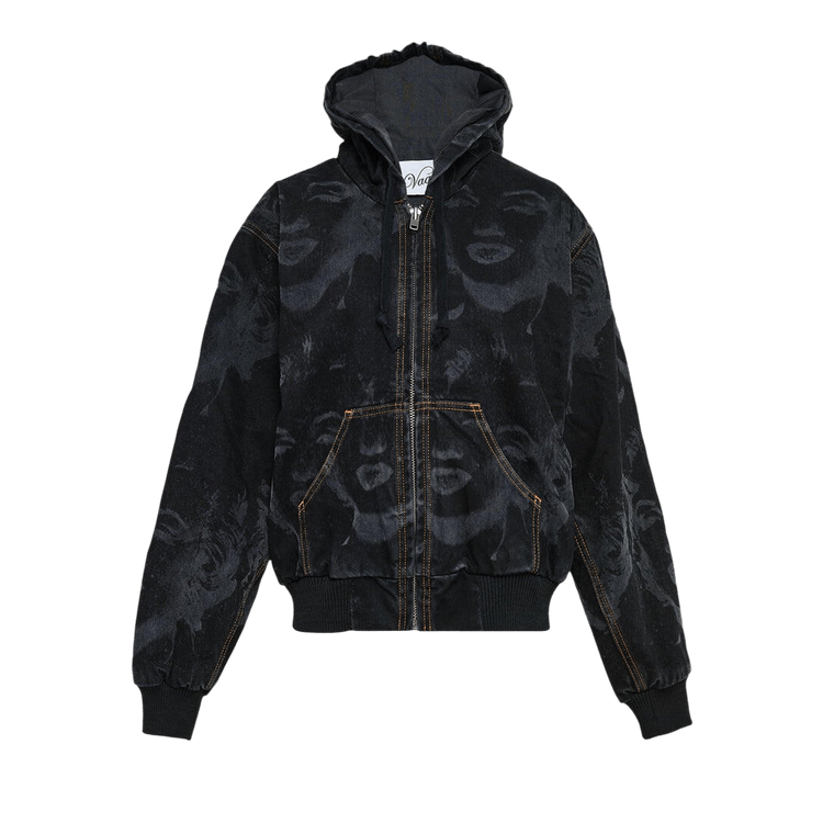 VAQUERA Marilyn Denim Workwear Jacket 'Black'