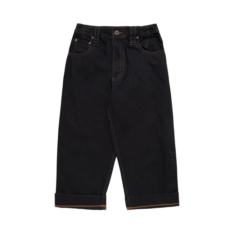 VAQUERA Wide Leg Baby Jeans 'Black'