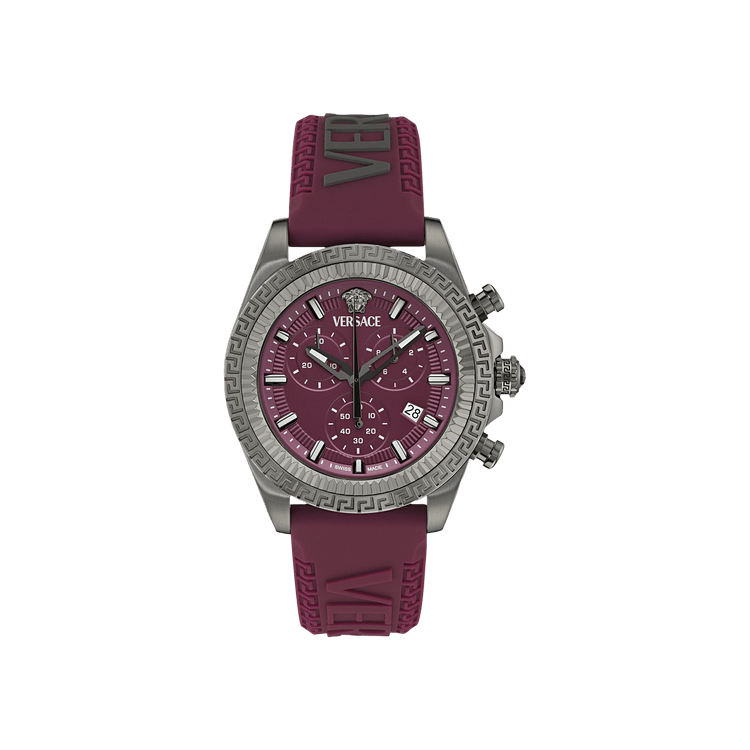 Versace Fornax Chronograph Watch 'Gun'