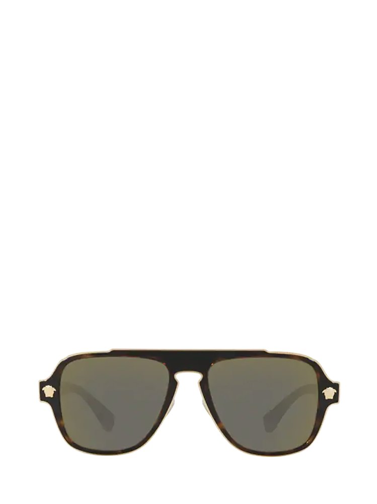 Versace Eyewear Square Frame Sunglasses