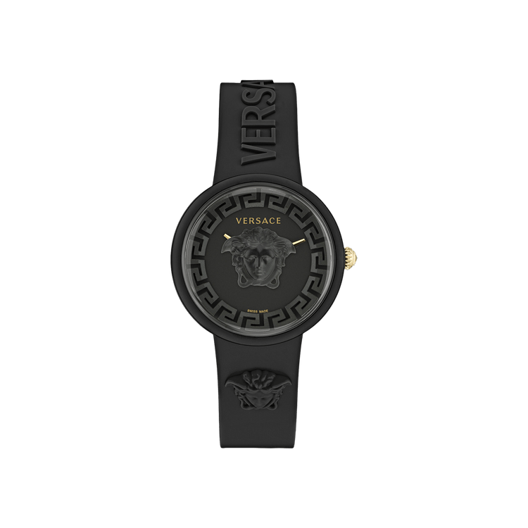 Versace Medusa Pop Silicone Watch 'Black'