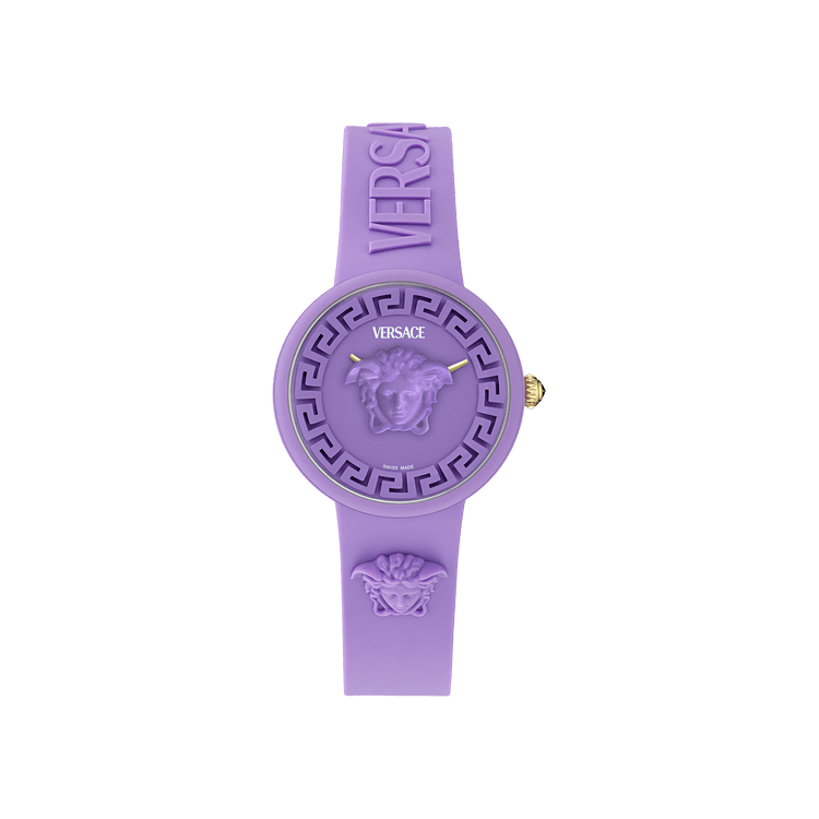 Versace Medusa Pop Silicone Watch 'Purple'