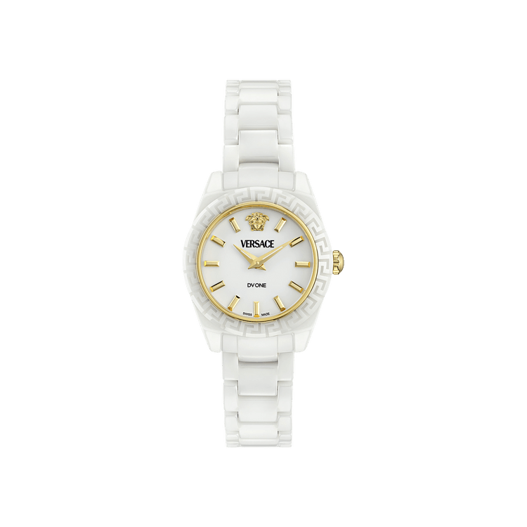 Versace DV One Mini Ceramic Watch 'White'