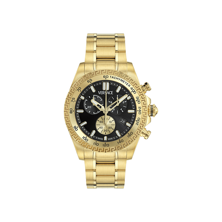 Versace Chrono X Bracelet Watch 'Gold'