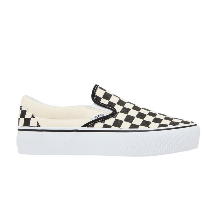 Vans Classic Slip-On Platform 'Checker - Black White'