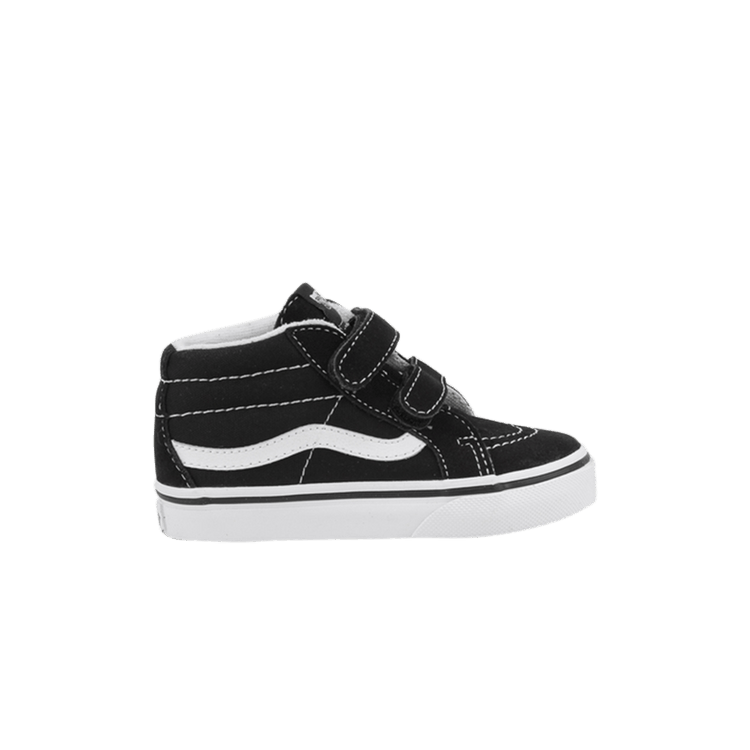 Vans Sk8-Mid Reissue Velcro Toddler 'Black'