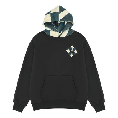 Vans x Rokit Durham Pullover Hoodie 'Black Grey'