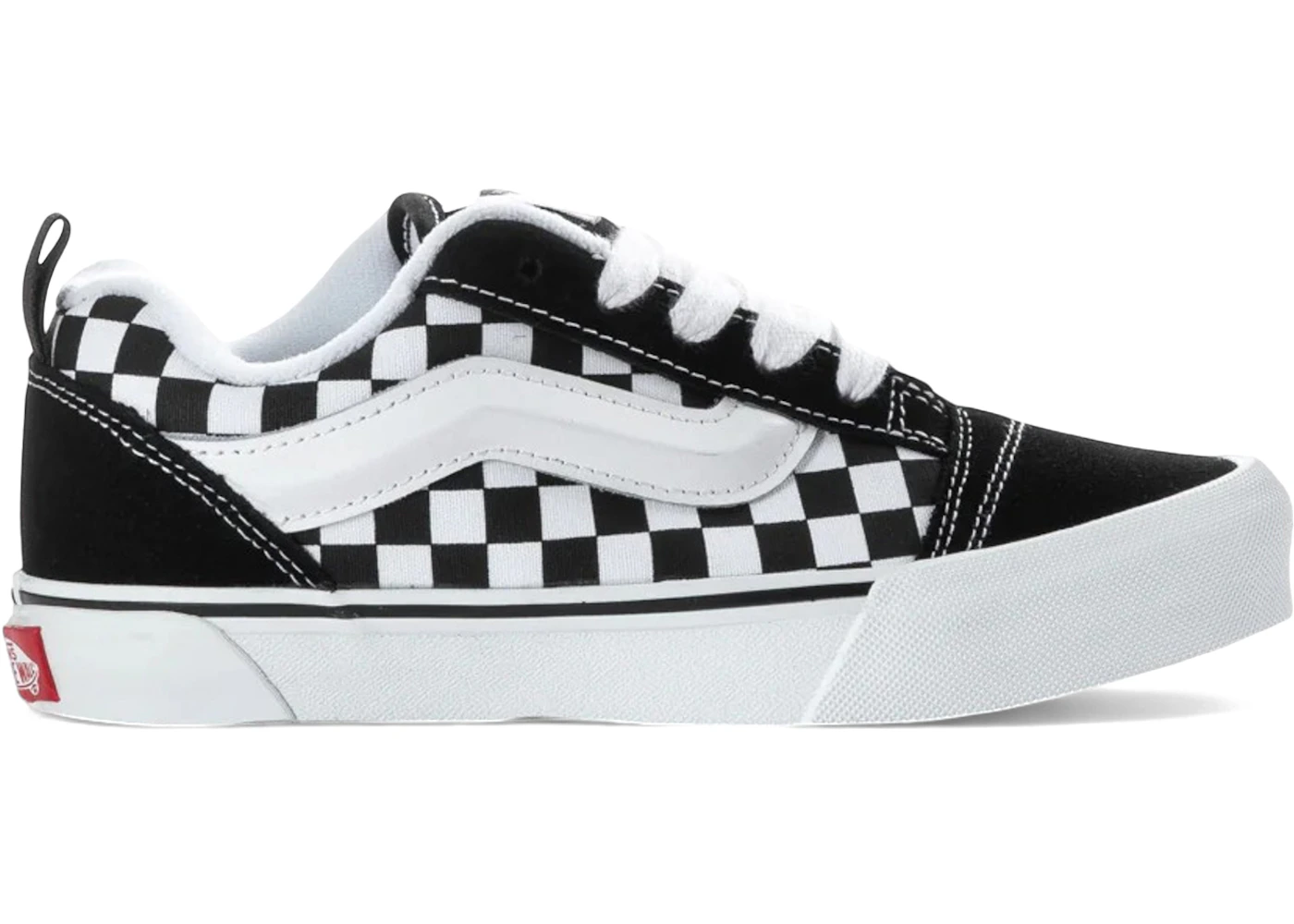 Vans Knu Skool Checkerboard Black White (PS)