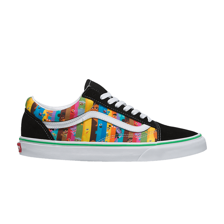 Sesame Street x Vans Old Skool 'Rainbow Stripes'