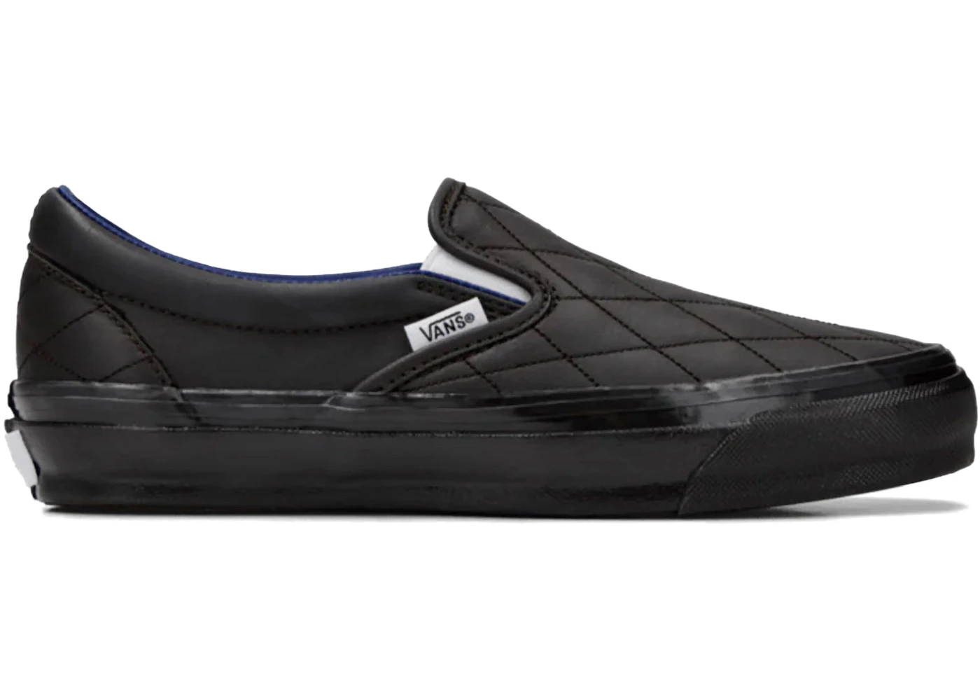 Vans LX Classic Slip-On 98 Quilted Leather Black