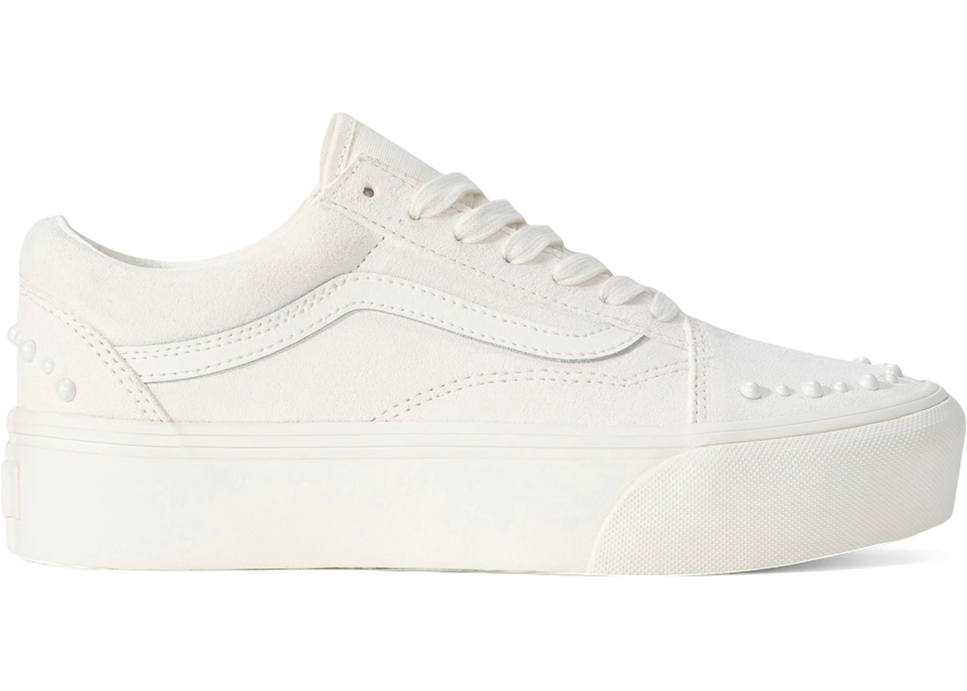 Vans Old Skool Platform Pearl Pack Marshmallow White