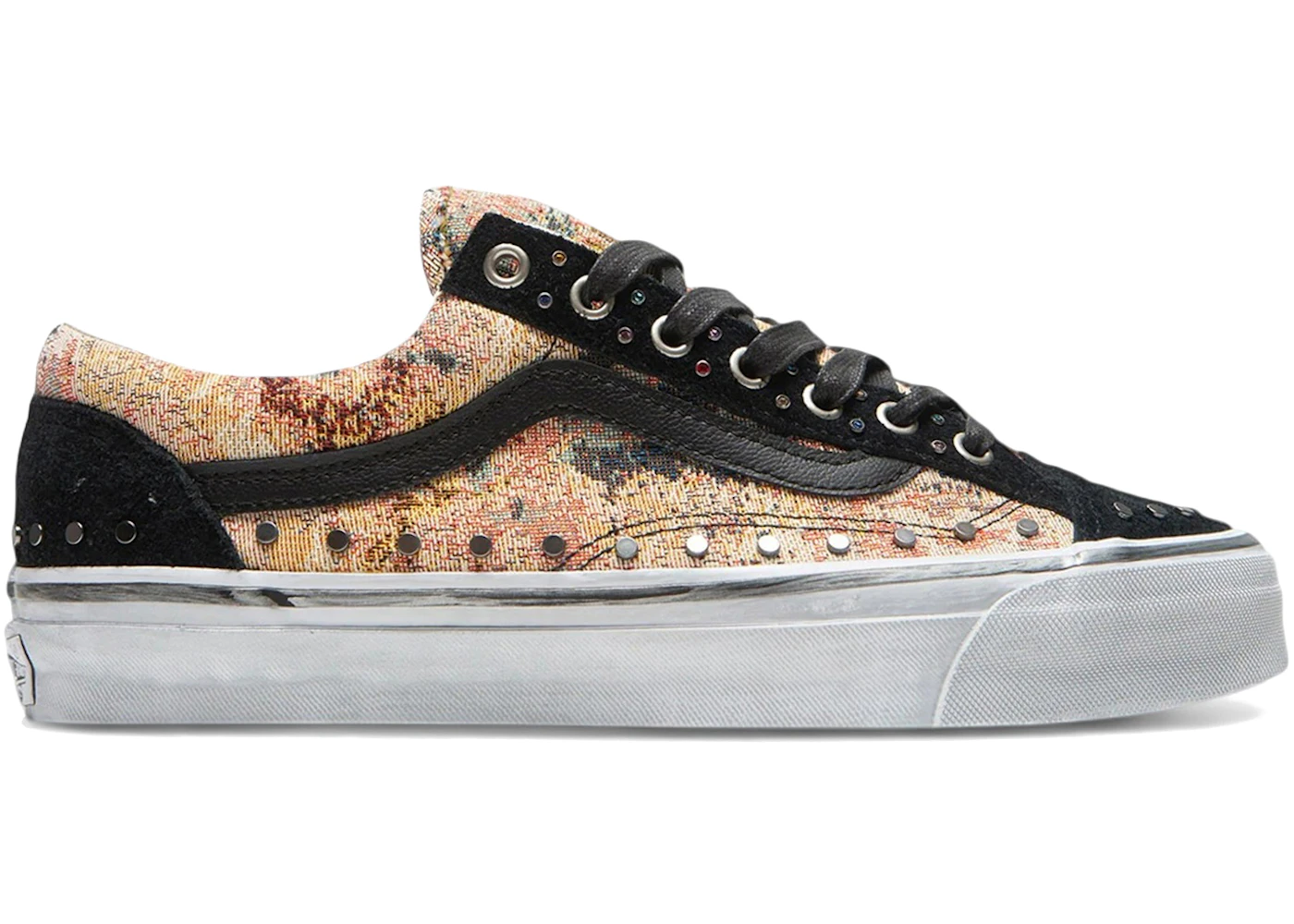 Vans Premium Old Skool 36 Floral Rivets Black