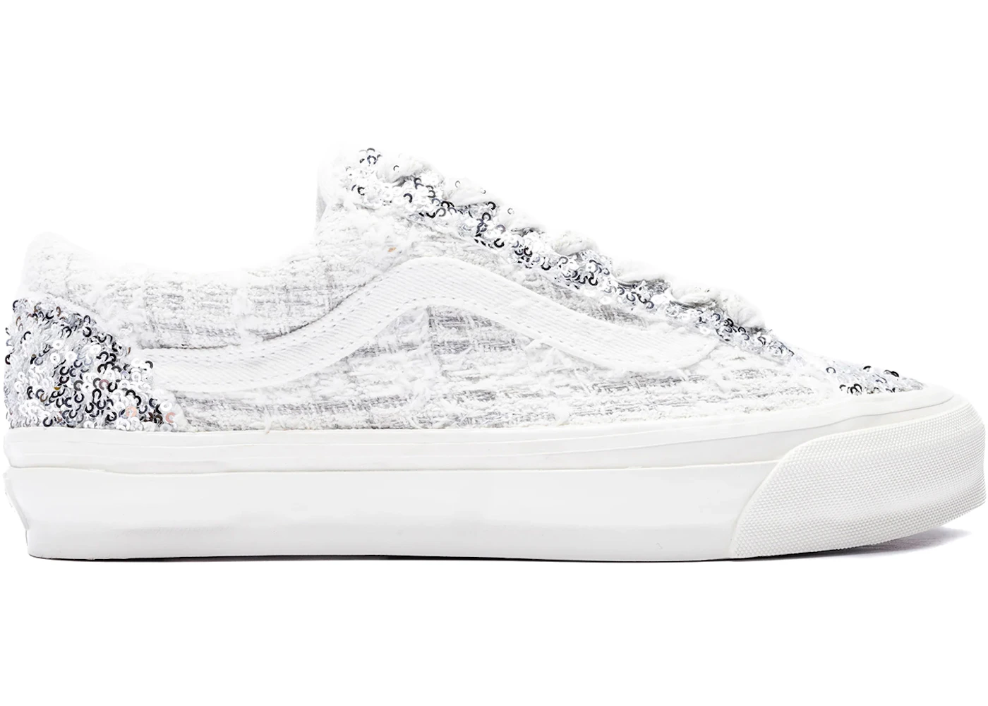 Vans Premium Old Skool 36 Fuzzy Feelings White