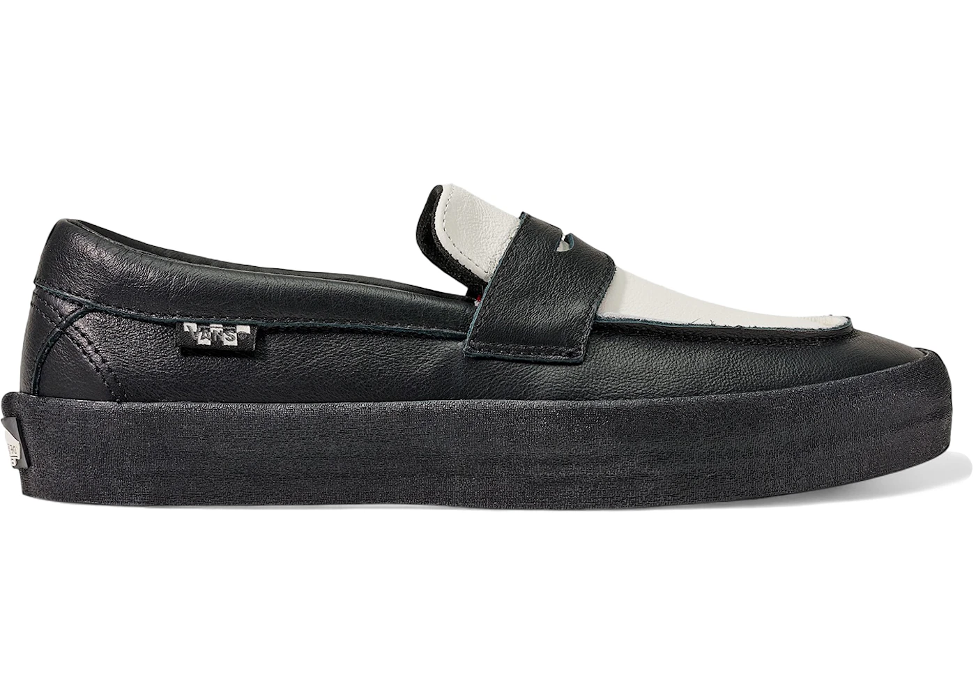 Vans Skate Loafer Black White