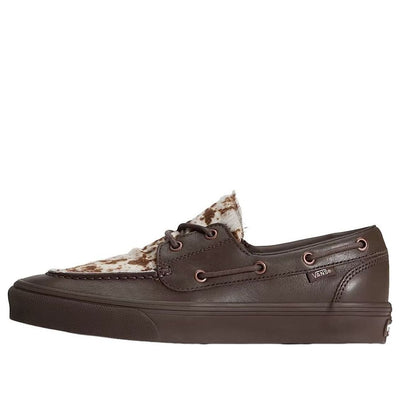 Vans 2-Eyelet Boat Shoe Pony Hair 'Brown'